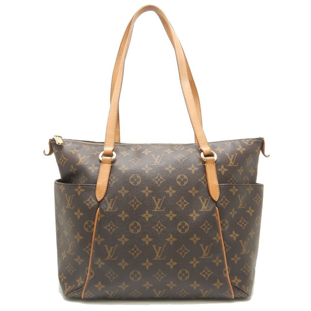 Louis Vuitton Monogram Totally MM Tote Bag Brown